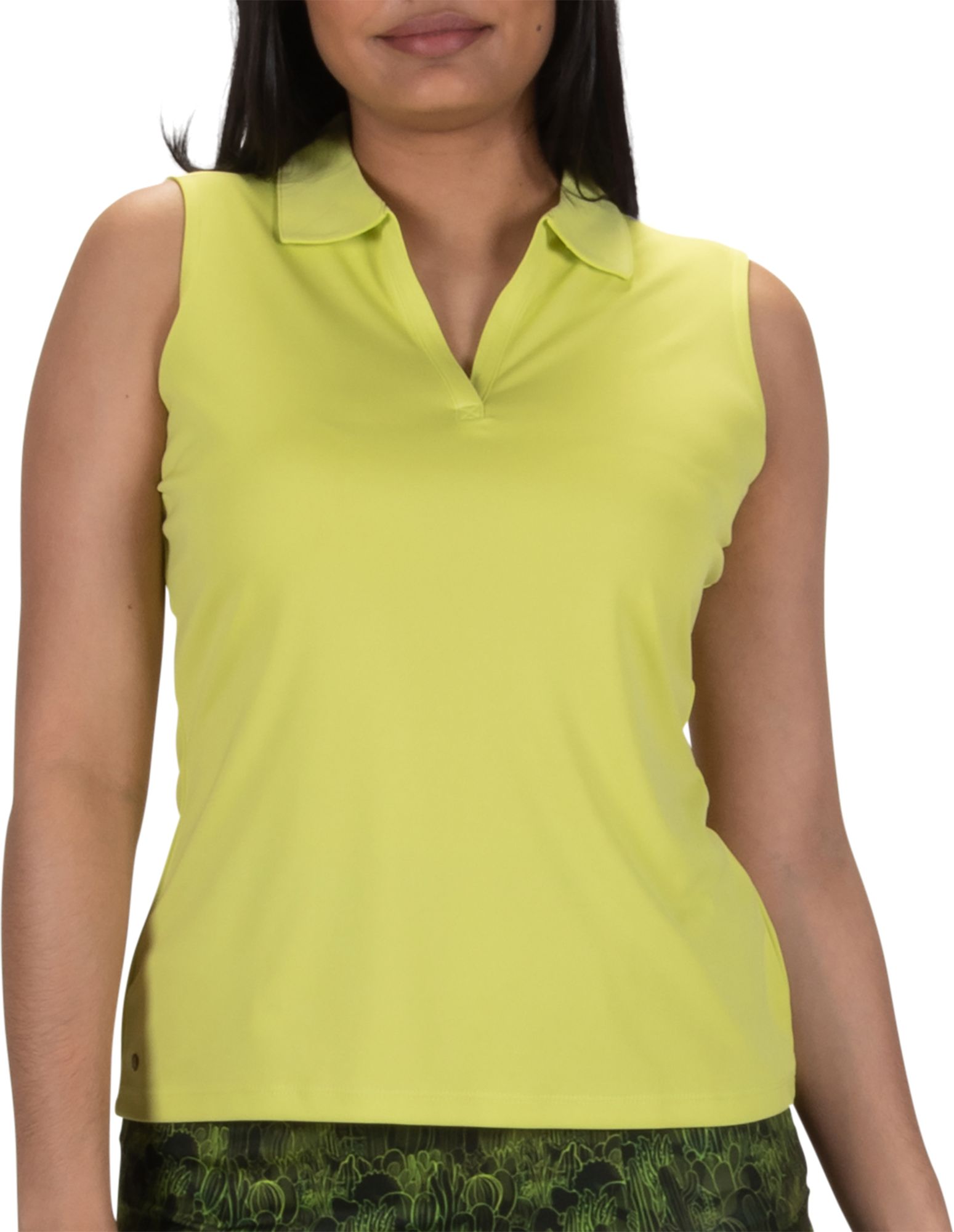 Nancy Lopez Women's Legacy Solid Sleeveless Golf Polo product image