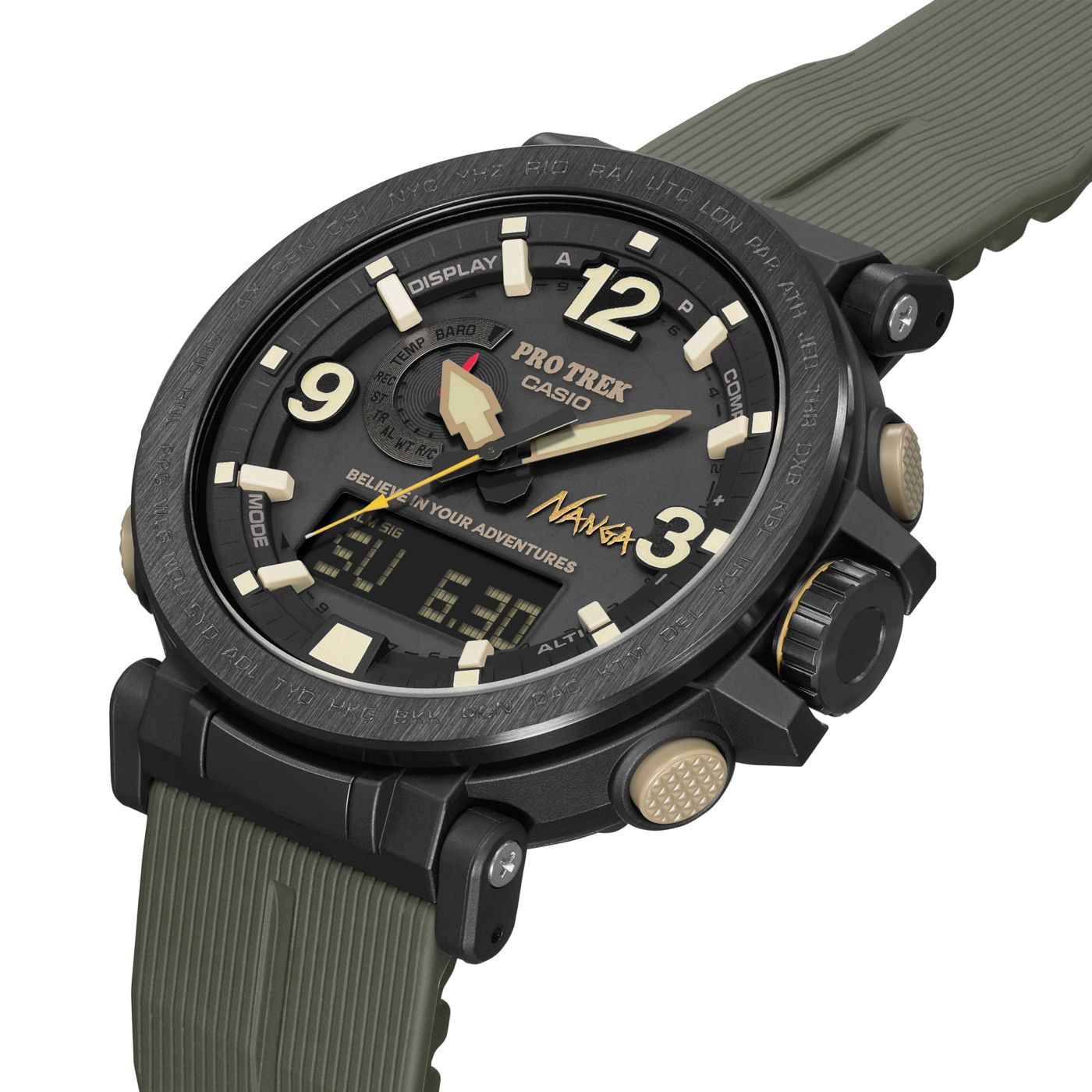 Casio Pro Trek x NANGA Outdoor Watch Publiclands