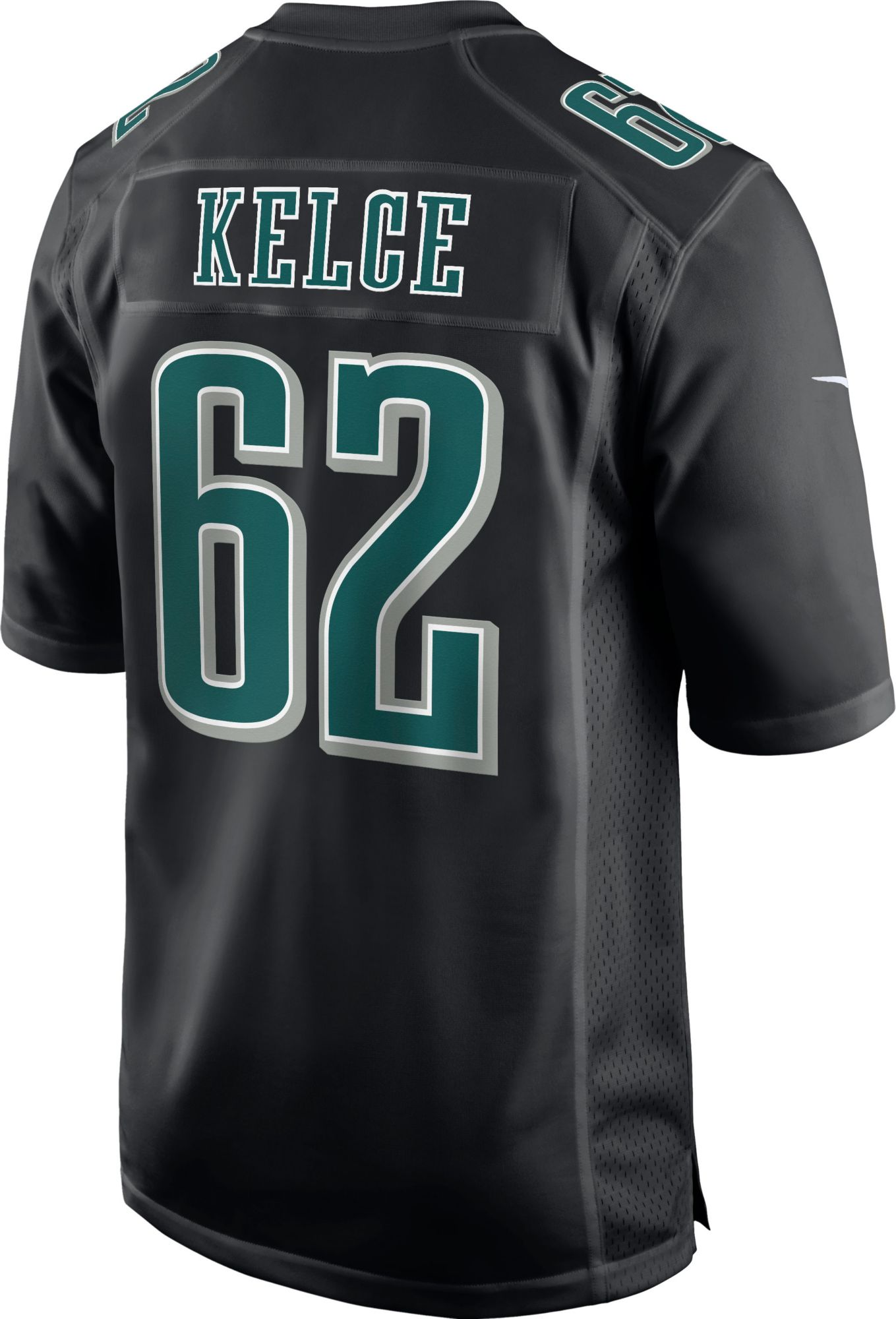 Nike Philadelphia Eagles No62 Jason Kelce Black Super Bowl LII Youth Stitched NFL Limited 2016 Salute to Service Jersey