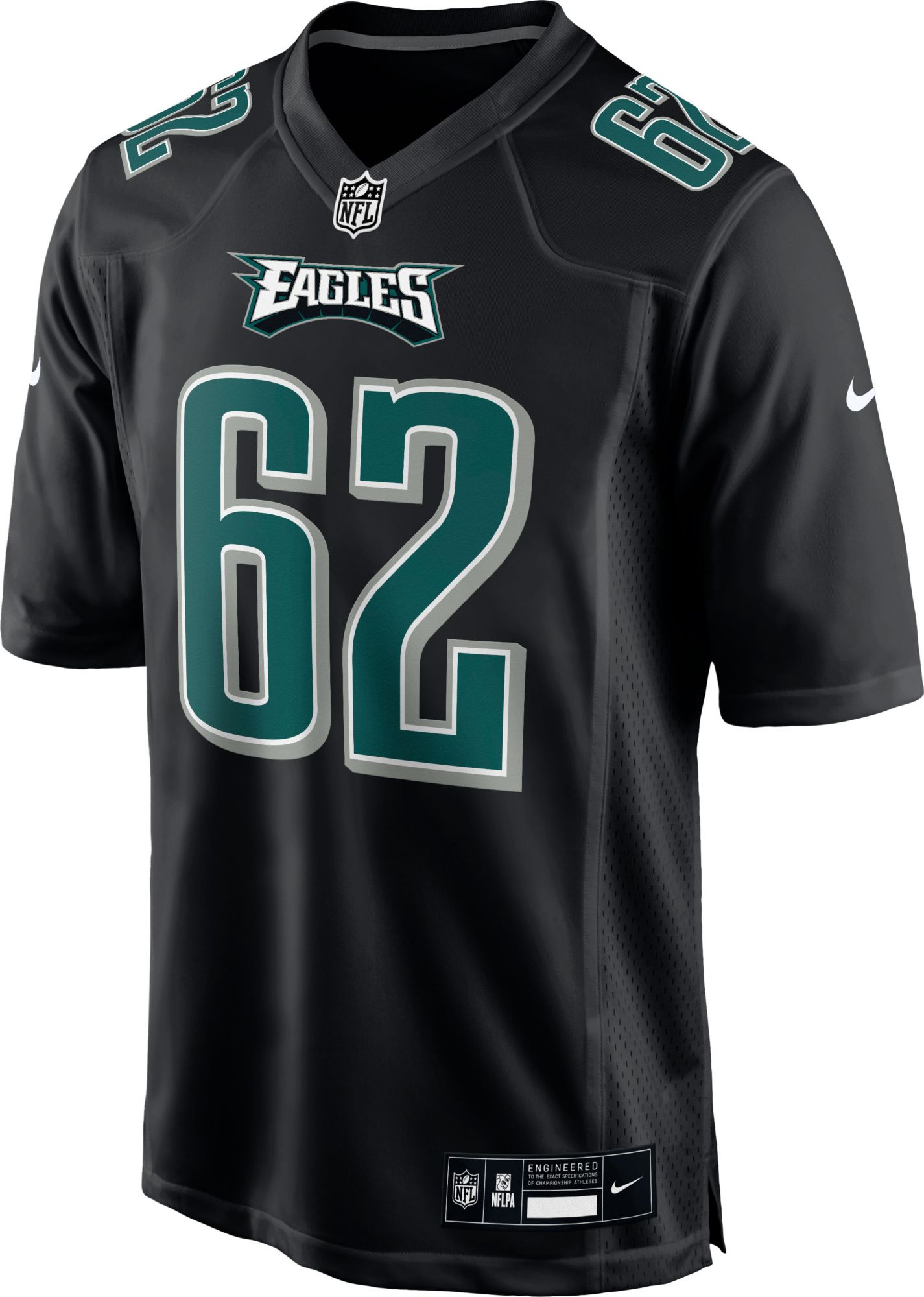 Nike Philadelphia Eagles No62 Jason Kelce Camo Youth Stitched NFL Limited 2018 Salute to Service Jersey