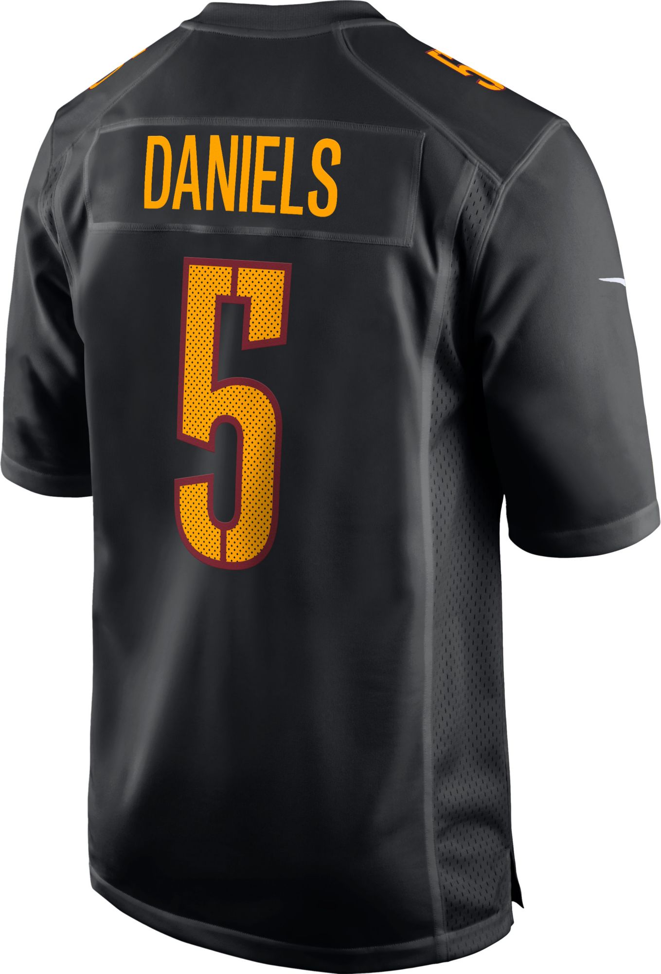 Nike Men's Washington Commanders Jayden Daniels #5 Black Fashion Game Jersey product image