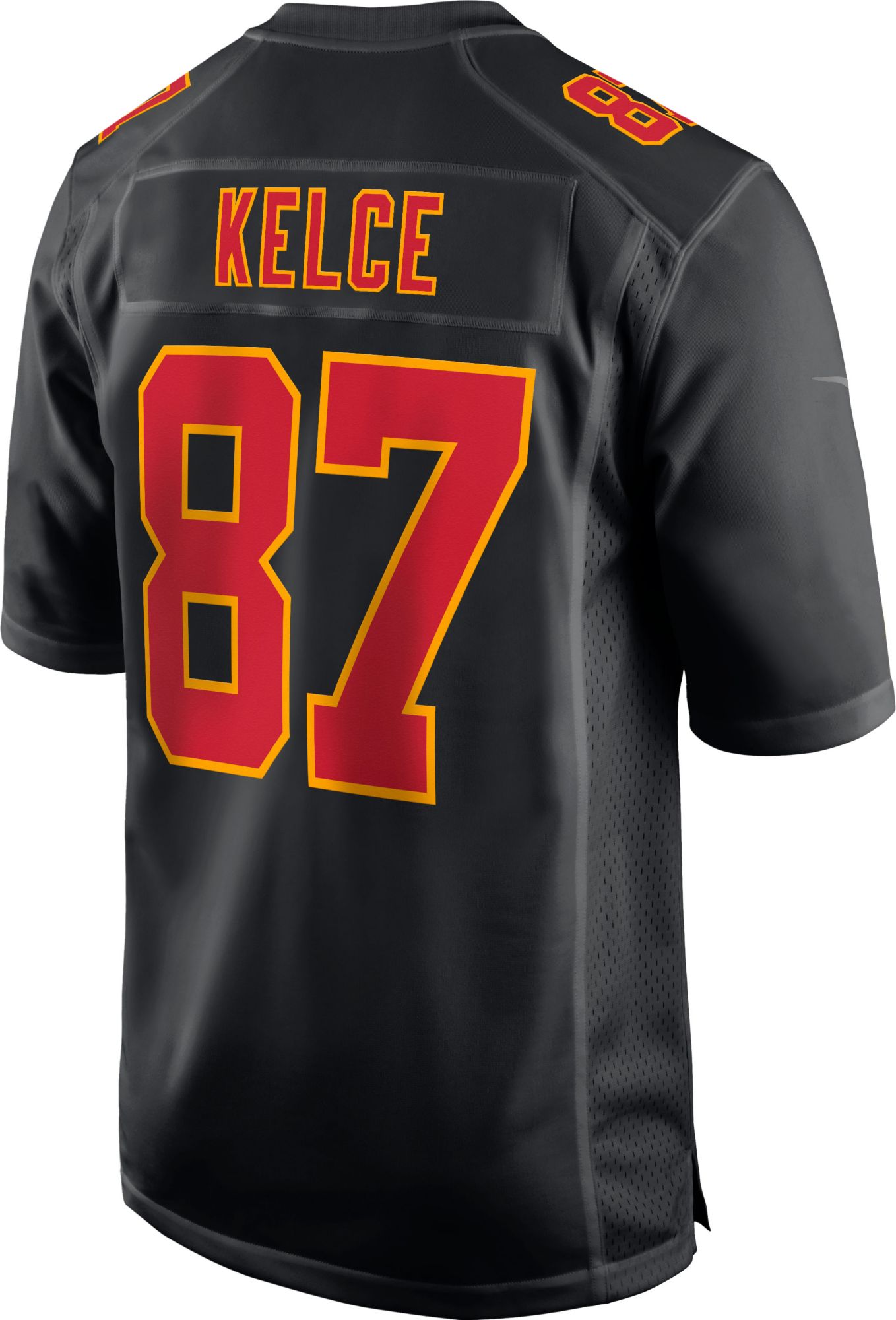 Nike Men's Super Bowl LVIII Bound Patch Kansas City Chiefs Travis Kelce #87 Game Jersey