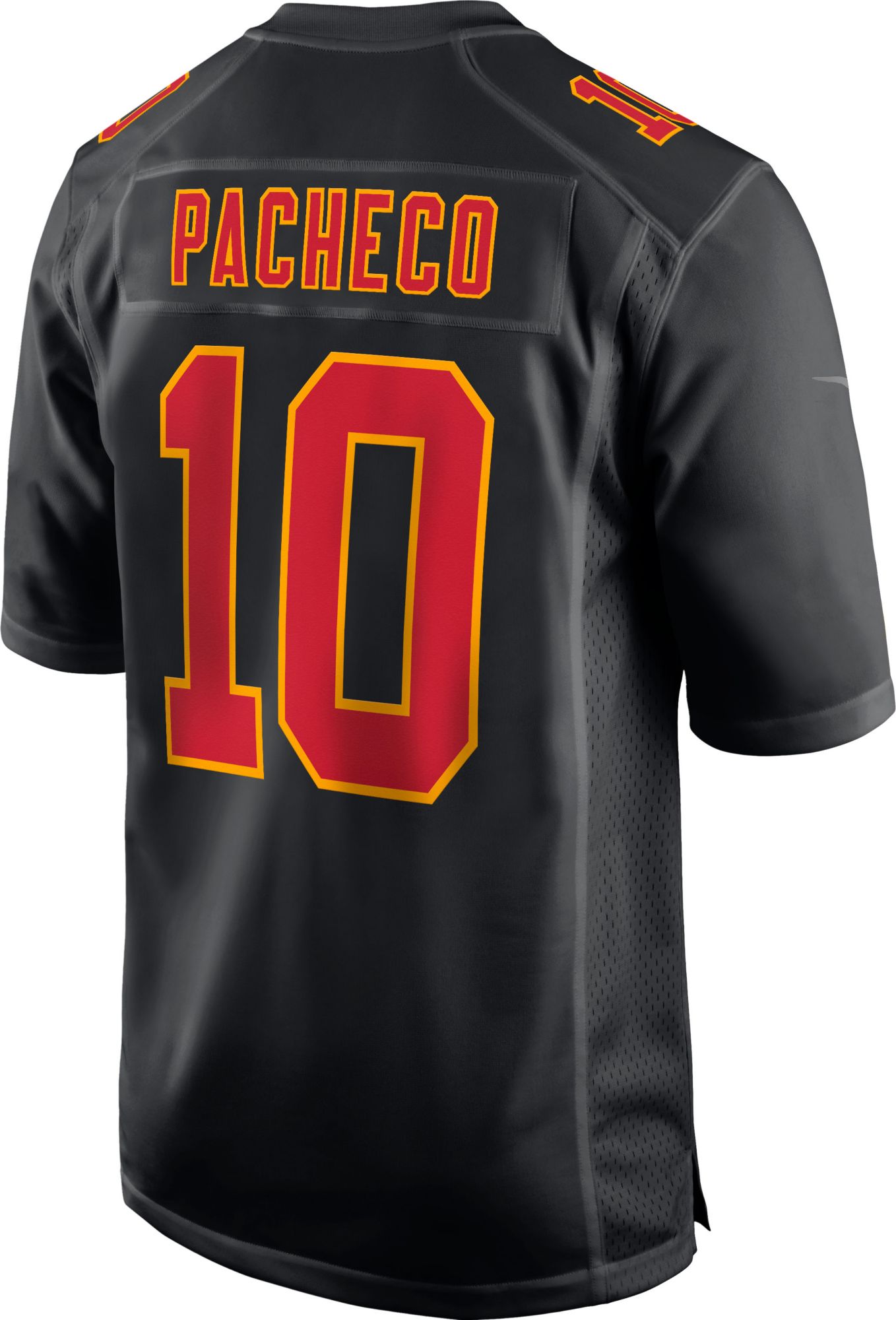 Nike Men's Super Bowl LVIII Bound Patch Kansas City Chiefs Isiah Pacheco #10 Game Jersey