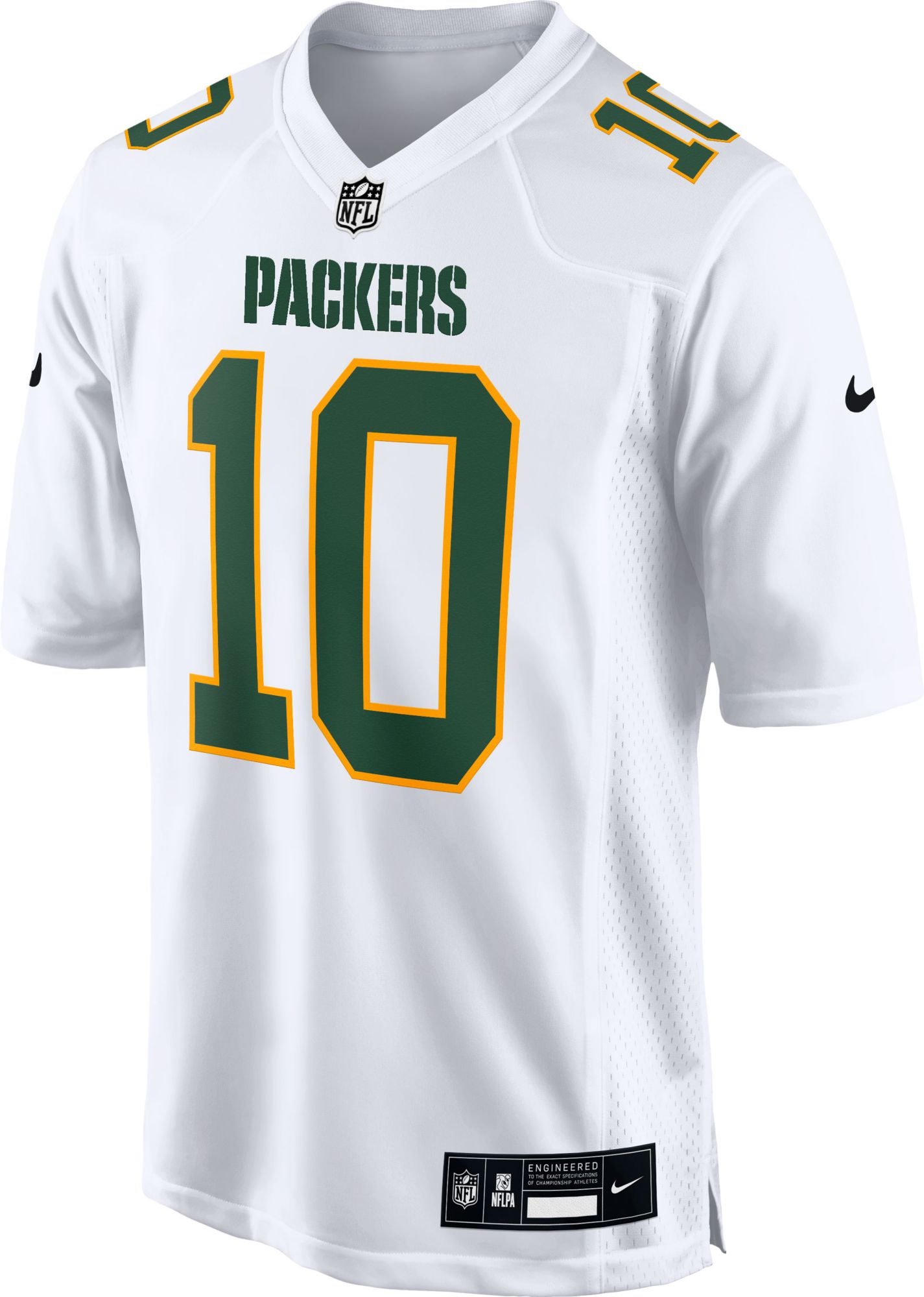 Nike Men s Green Bay Packers Jordan Love 10 White Game Jersey Dick s Sporting Goods in Tustin CA The Market Place