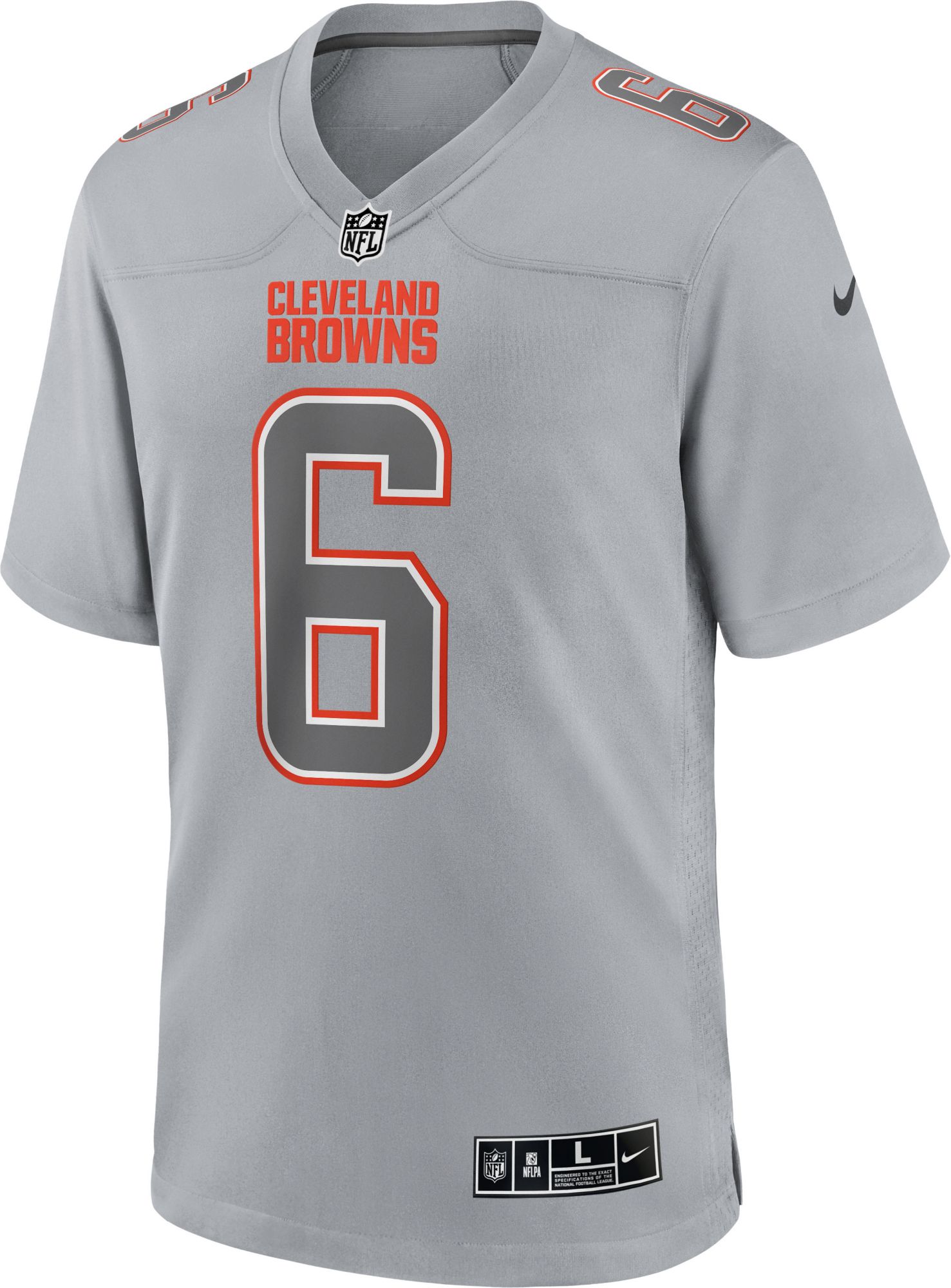 Nike Cleveland Browns No6 Baker Mayfield Olive/Gold Youth Stitched NFL Limited 2017 Salute to Service Jersey