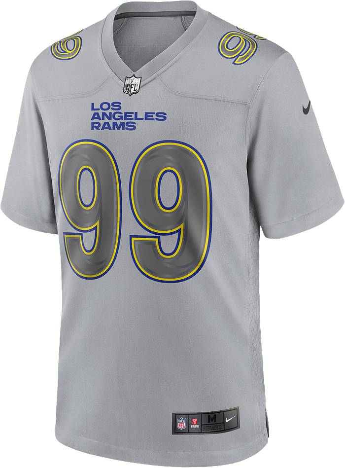 Nike Men's Los Angeles Rams Aaron Donald #99 Atmosphere Grey Game
