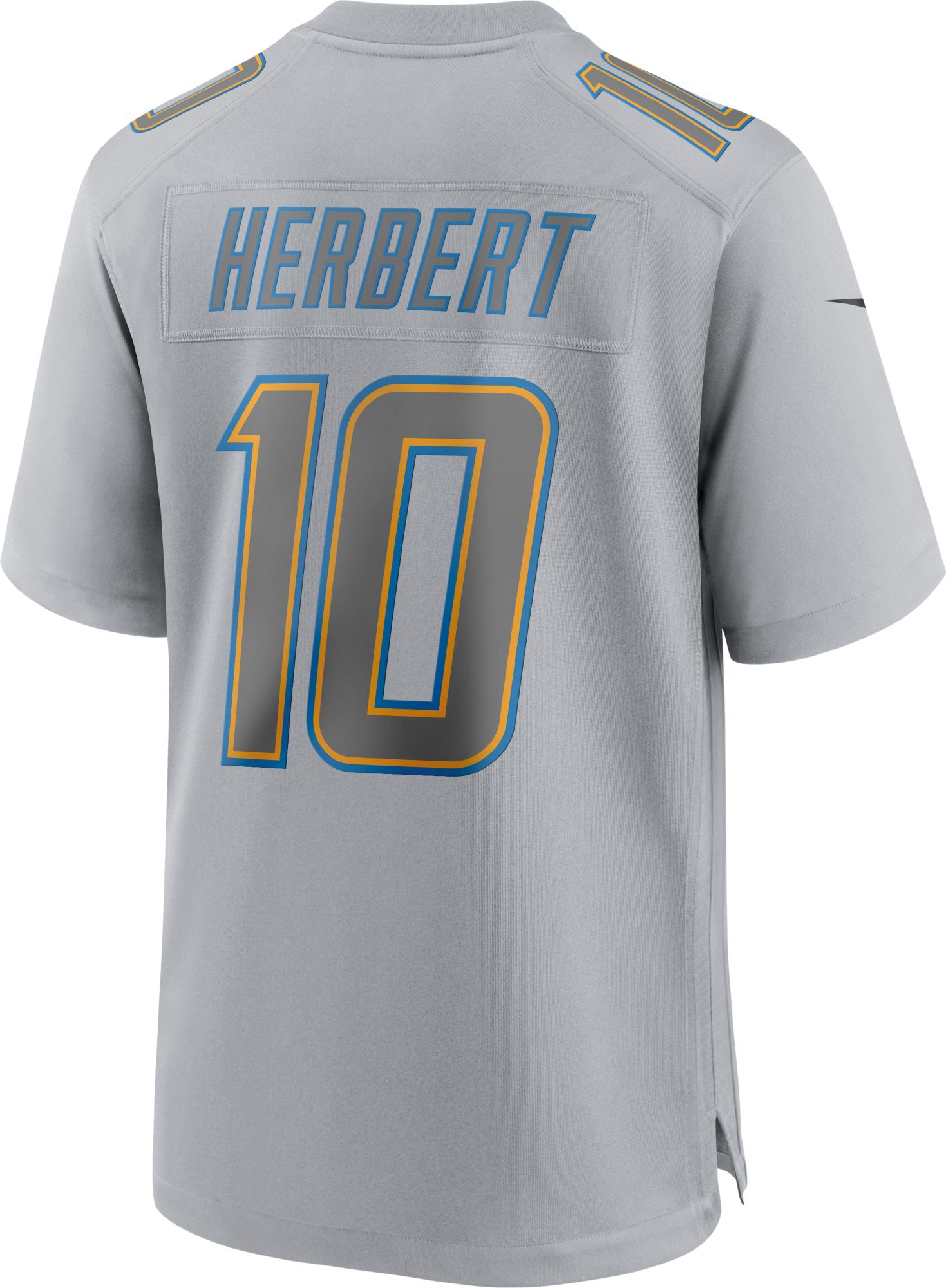 Nike Men's Los Angeles Chargers Justin Herbert #10 Atmosphere Grey Game Jersey product image