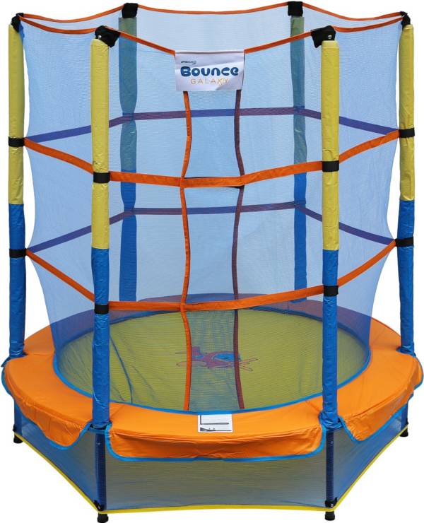 Upper Bounce Bounce Galaxy 60 Inch Indoor Trampoline With Safety
