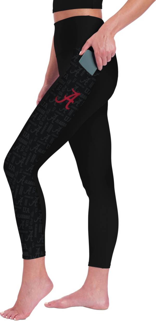 Certo Women's Alabama Crimson Tide Black Two Pocket Legging product image