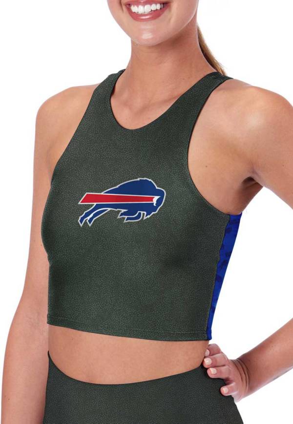 Certo Women's Buffalo Bills Midi Charcoal/Royal Tank Bra product image