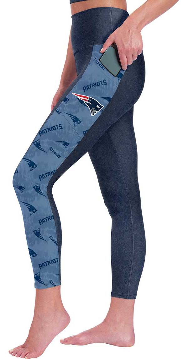 Certo Women's New England Patriots Pocket Charcoal/Navy Leggings product image