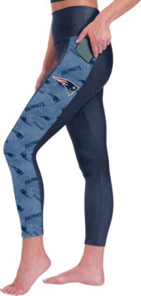 NFL Team Apparel Women's Seattle Seahawks Black Fraction Leggings