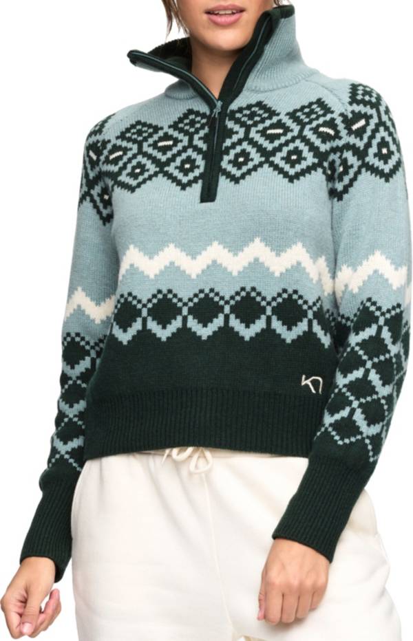 Kari Traa Women's Agnes Knit 1/4 Zip Sweater product image