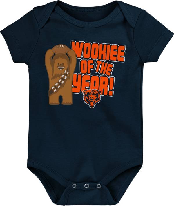 NFL Team Apparel Infant Chicago Bears Star Wars 'Wookie of the Year' Romper product image