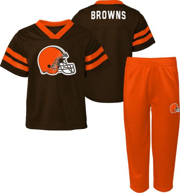 NFL Team Apparel Infant Cleveland Browns Red Zone T-Shirt Set product image