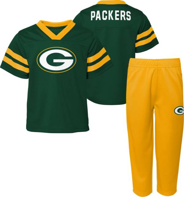 NFL Team Apparel Infant Green Bay Packers Red Zone T-Shirt Set product image