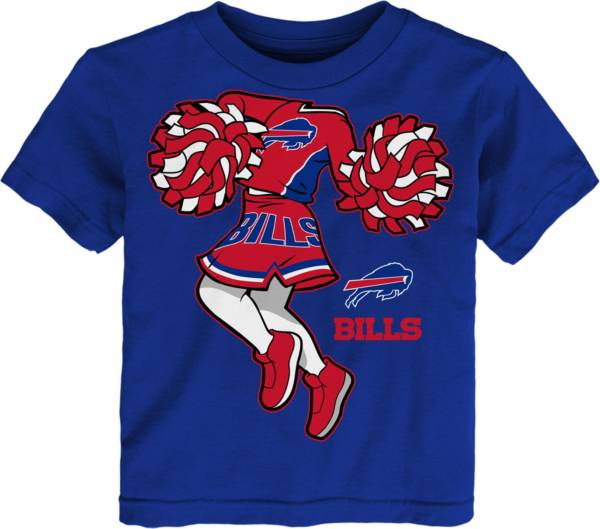 NFL Team Apparel Toddler Buffalo Bills Cheerleader Royal T-Shirt product image