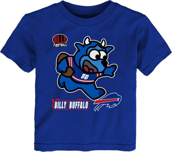 NFL Team Apparel Toddler Buffalo Bills Sizzle Mascot Royal T-Shirt product image