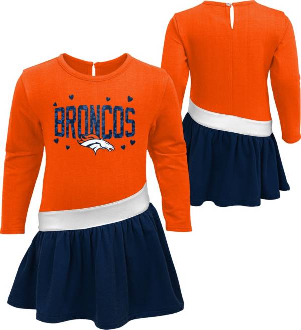 NFL Team Apparel Toddler Girls' Denver Broncos Head-to-Head Tunic product image