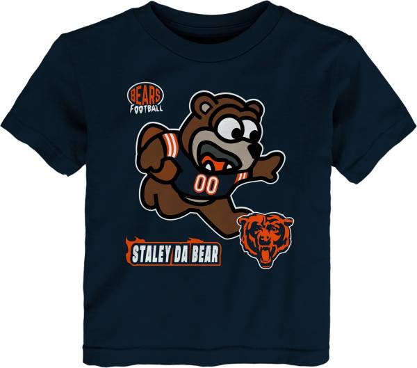 NFL Team Apparel Toddler Chicago Bears Sizzle Mascot Navy T-Shirt product image