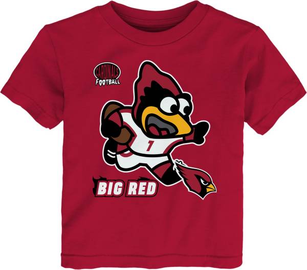 NFL Team Apparel Toddler Arizona Cardinals Sizzle Mascot Red T-Shirt product image