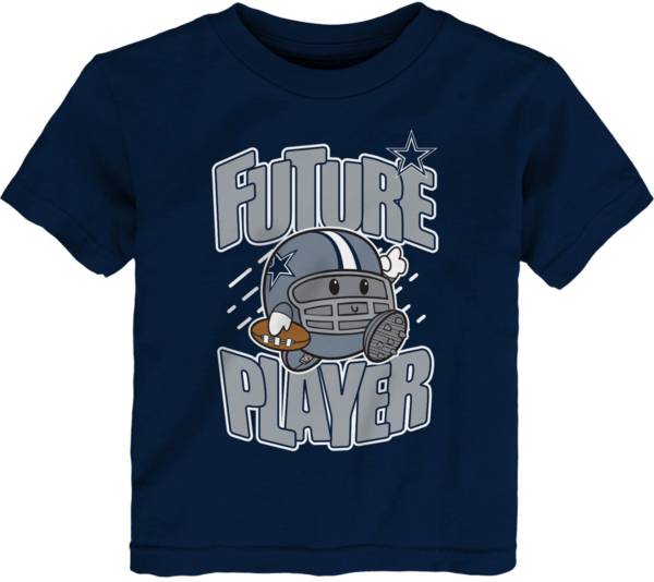 NFL Team Apparel Toddler Dallas Cowboys Poki Navy T-Shirt product image
