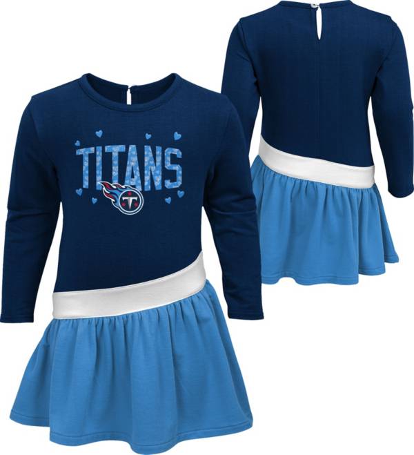 NFL Team Apparel Toddler Girls' Tennessee Titans Head-to-Head Tunic product image