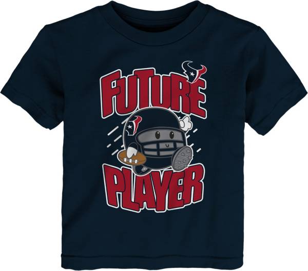 NFL Team Apparel Toddler Houston Texans Poki Player Navy T-Shirt product image