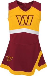 NFL Matching Sets | Washington Commanders Girls Cheer Set - Bottoms Only Small (7-8) | Color: Red/Yellow | Size: LG | Chloesclosetco_'s Closet