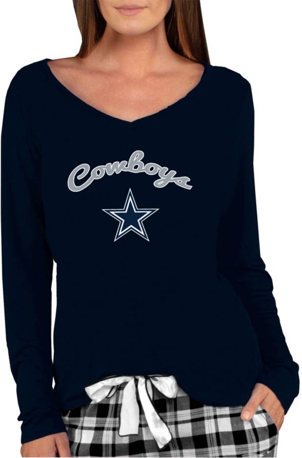 Concepts Sport Dallas Cowboys Women's Marathon Long-Sleeve V-Neck product image