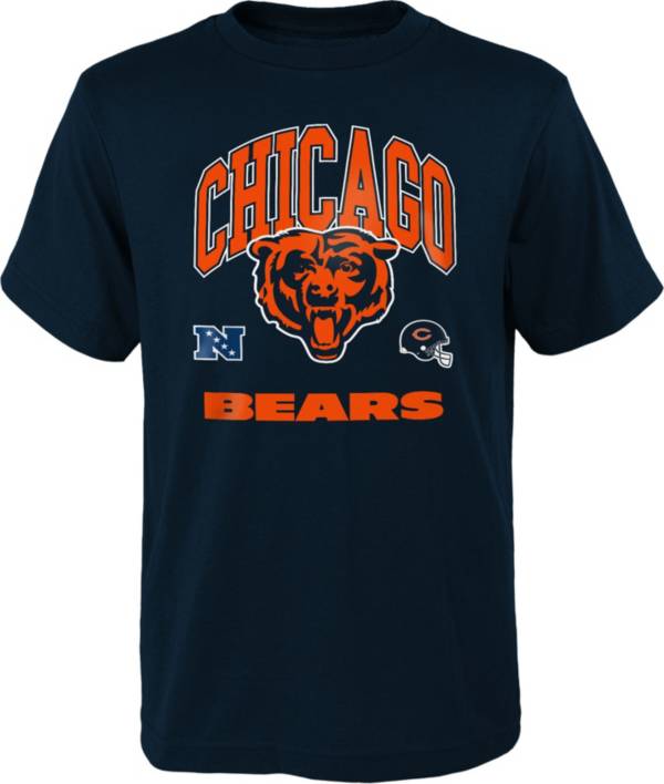 NFL Team Apparel Youth Chicago Bears Official Business Navy T-Shirt product image