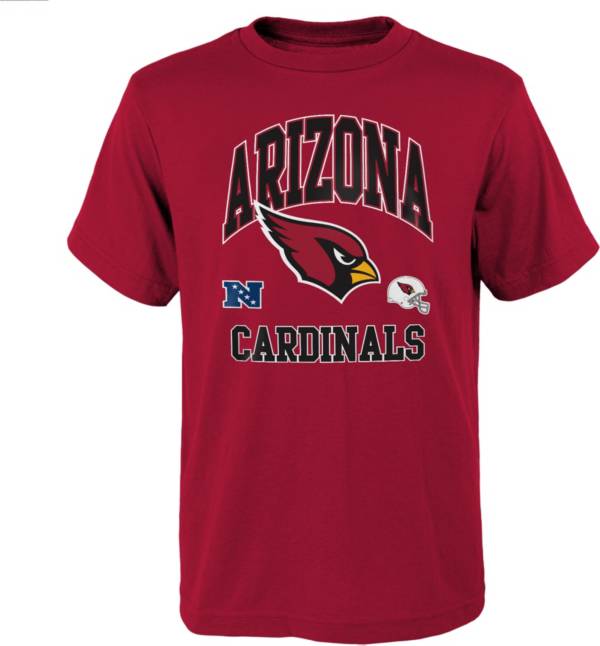 NFL Team Apparel Youth Arizona Cardinals Official Business Red T-Shirt product image