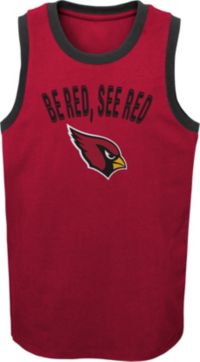 Nike Women's Arizona Cardinals Logo Tri-Blend Red Tank Top