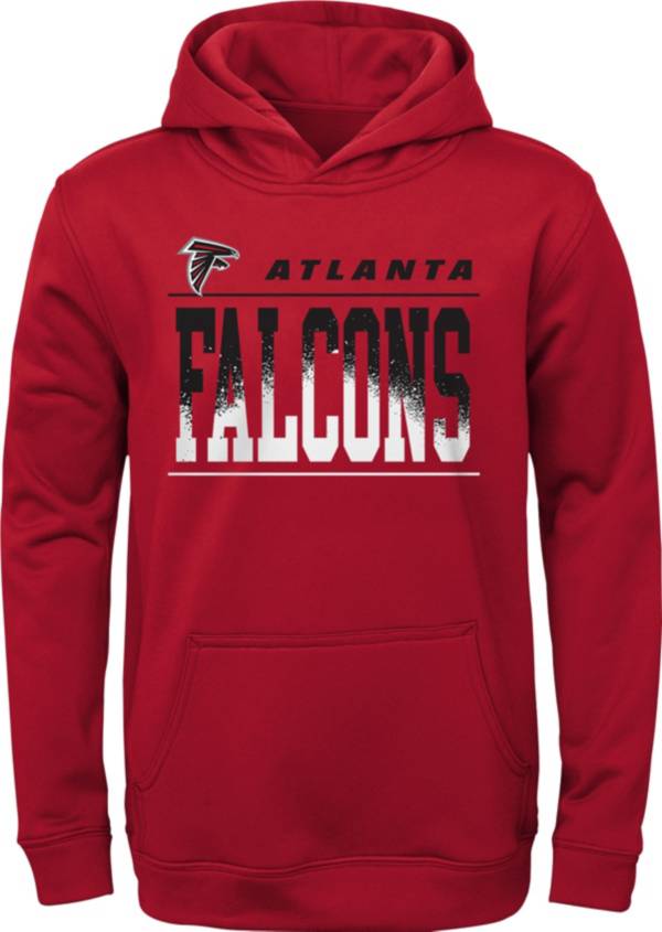 NFL Team Apparel Youth Atlanta Falcons Play By Play Red Hoodie product image