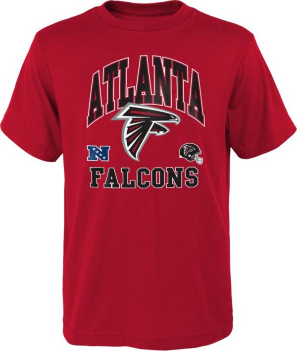 NFL Team Apparel Youth Atlanta Falcons Red Official Business T-Shirt product image