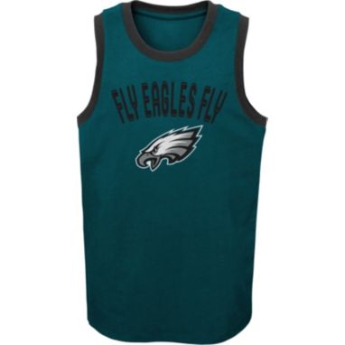 sorry, NFL Team Apparel Youth Philadelphia Eagles Striker Green Tank Top is currently out of stock