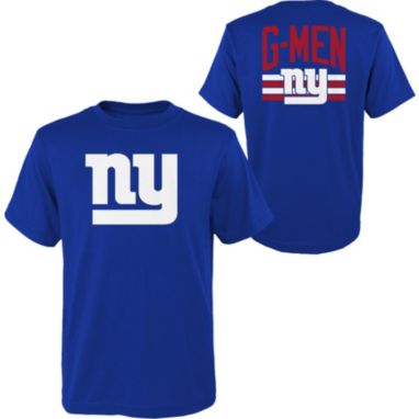 sorry, NFL Team Apparel Youth New York Giants Slogan Back Royal T-Shirt is currently out of stock