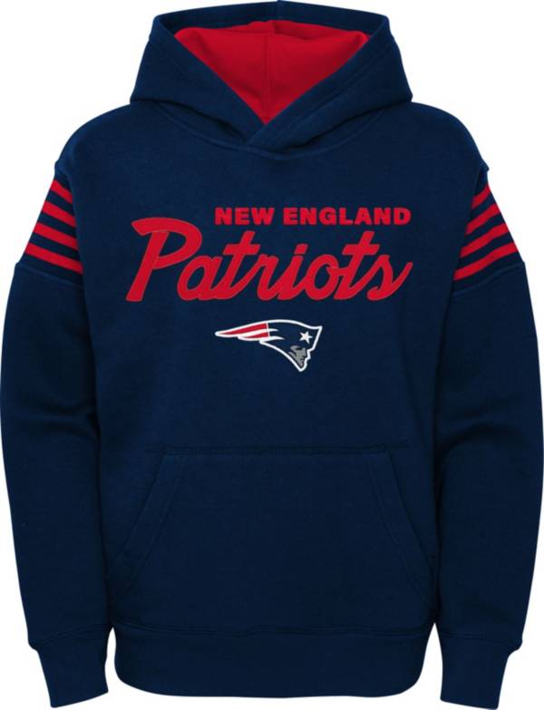 Nike Prime Logo Therma Hoodie New England Patriots Blue