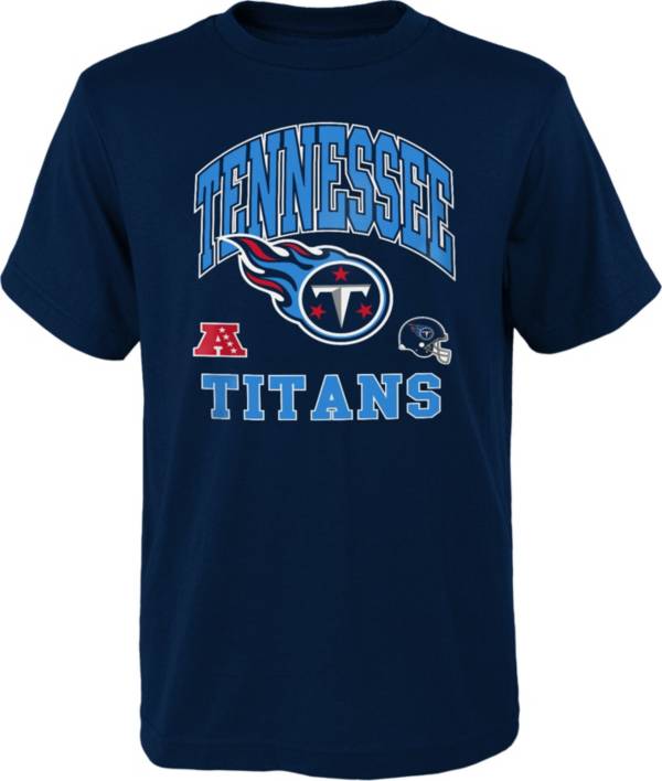 NFL Team Apparel Youth Tennessee Titans Official Business Navy T-Shirt product image