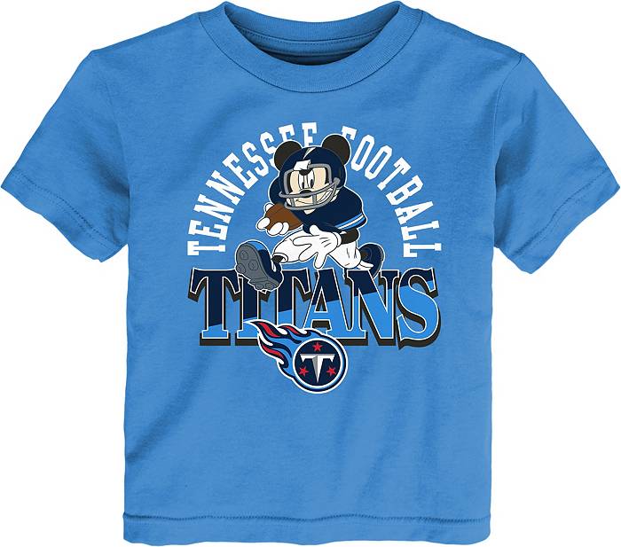 NFL Team Apparel Youth Tennessee Titans Engage Light Blue Long Sleeve T- Shirt