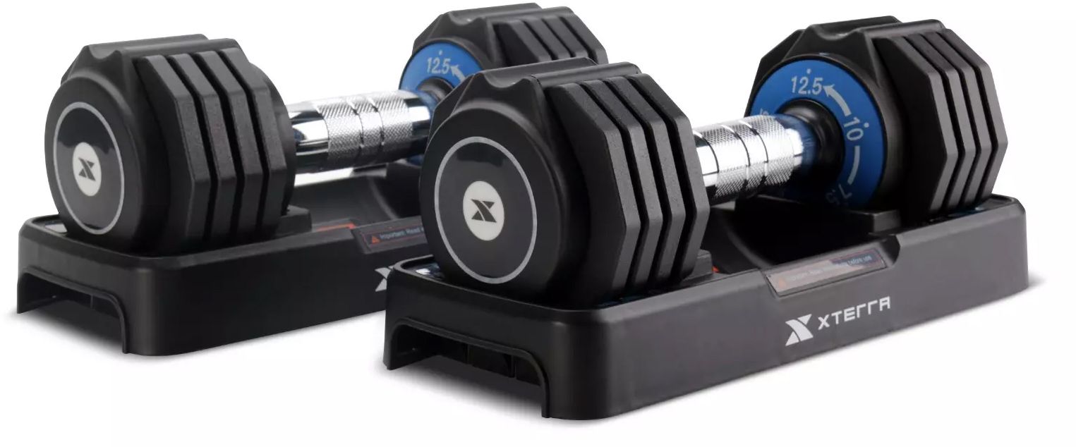 XTERRA ADB12.5PR Adjustable Dumbbells – Pair product image