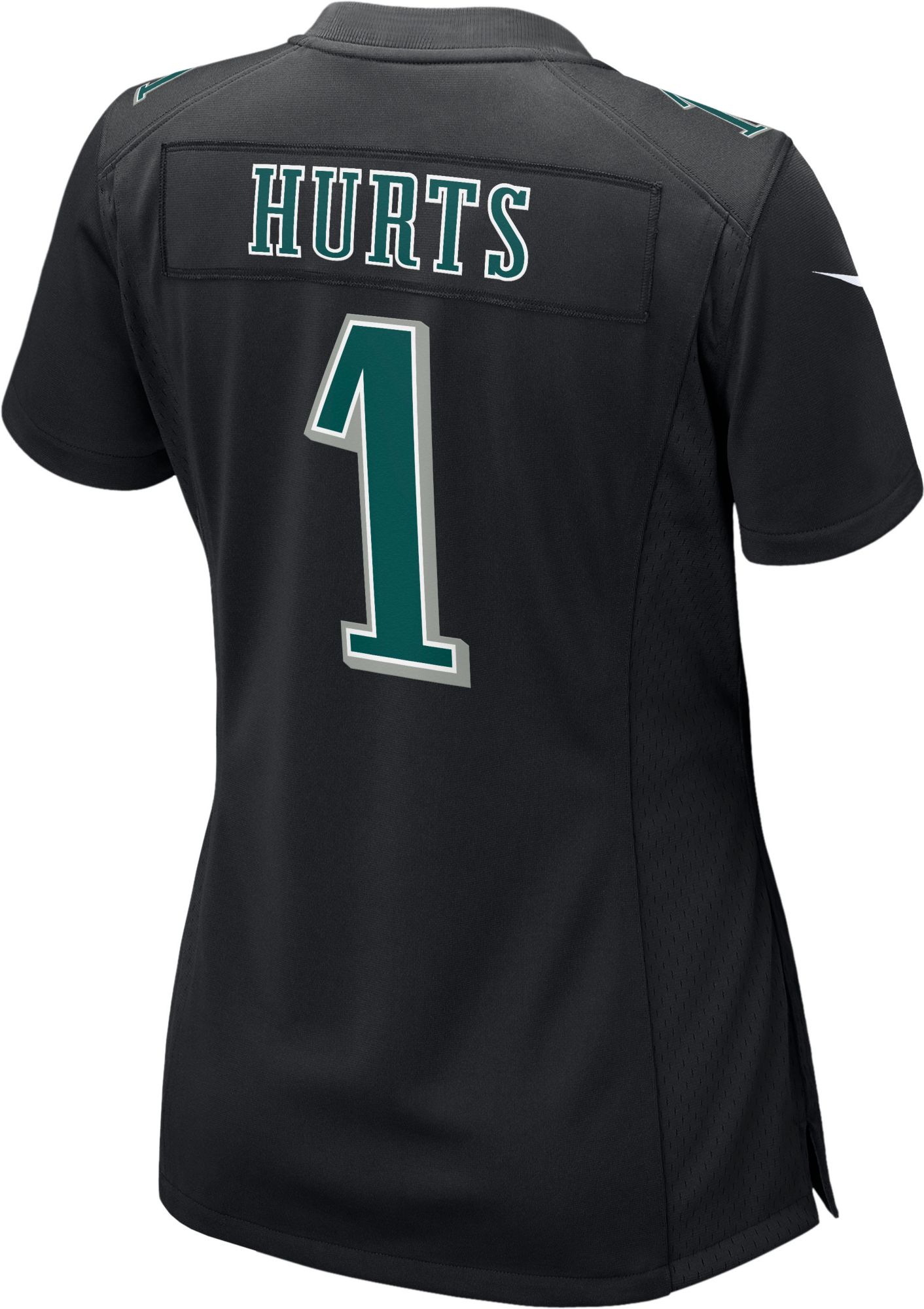 Nike Women's Philadelphia Eagles Jalen Hurts #1 Fashion Black Game Jersey product image