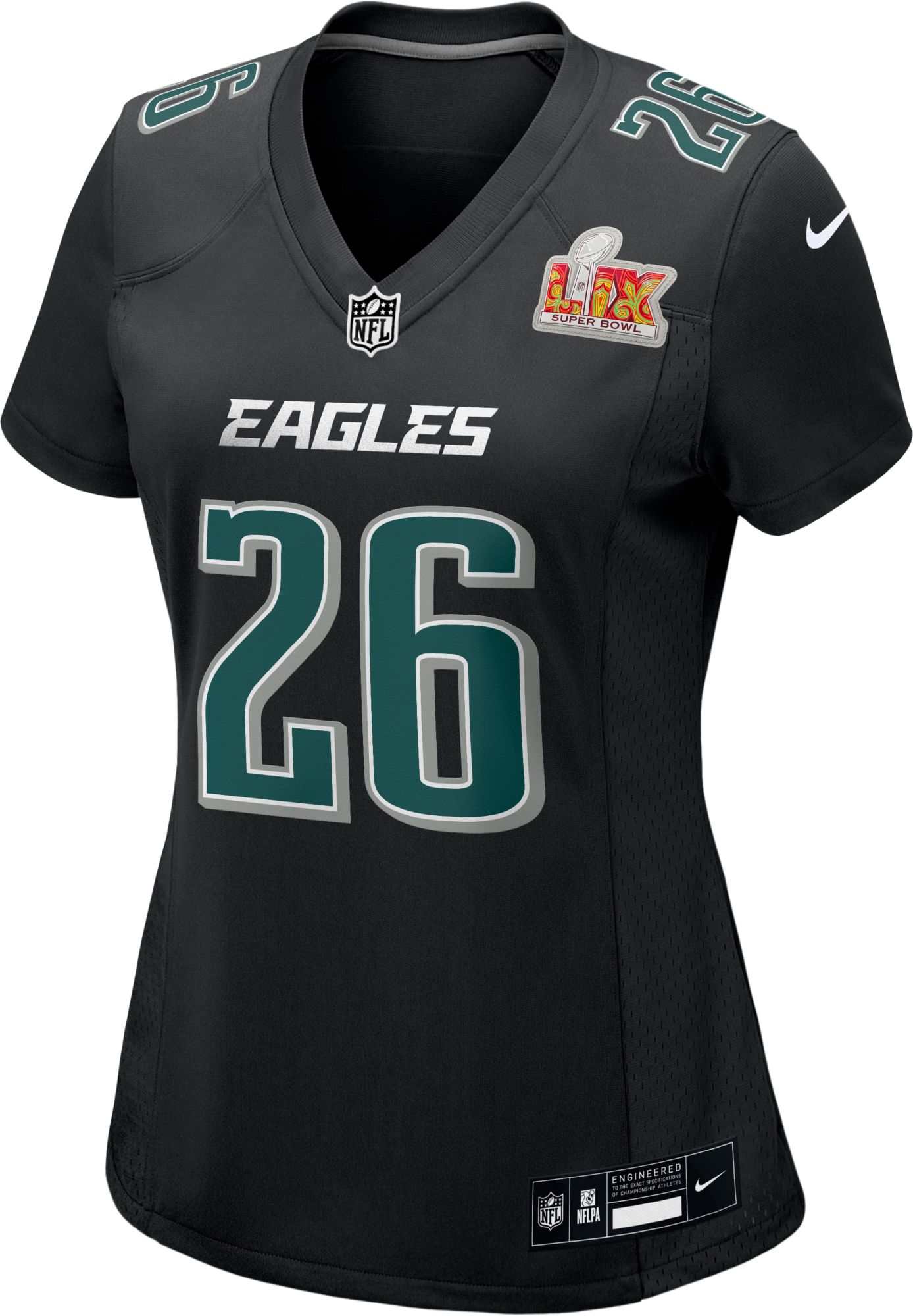 Nike Women's 2024-25 Super Bowl LIX Philadelphia Eagles Saquon Barkley #26 Game Jersey product image