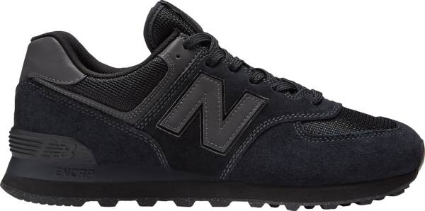 New balance mens black on sale shoes