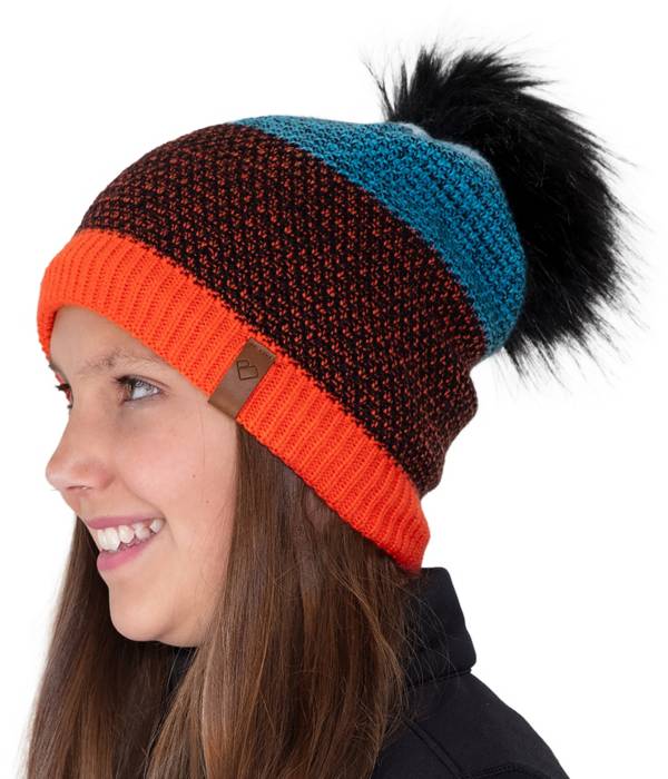 Obermeyer Youth Tampa Faux Fur Pom Beanie product image