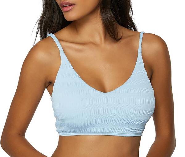 O'Neill Women's Saltwater Solids Textured Trestles Bralette Top