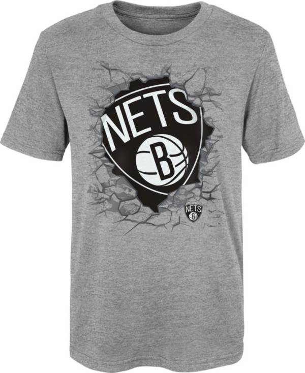 Outerstuff Youth Brooklyn Nets Grey Breakthrough T-Shirt product image