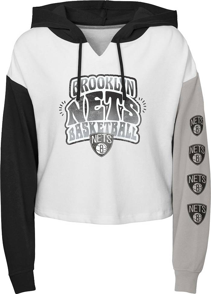Men's Nike White Brooklyn Nets 2022/23 City Edition Essential Pullover Hoodie