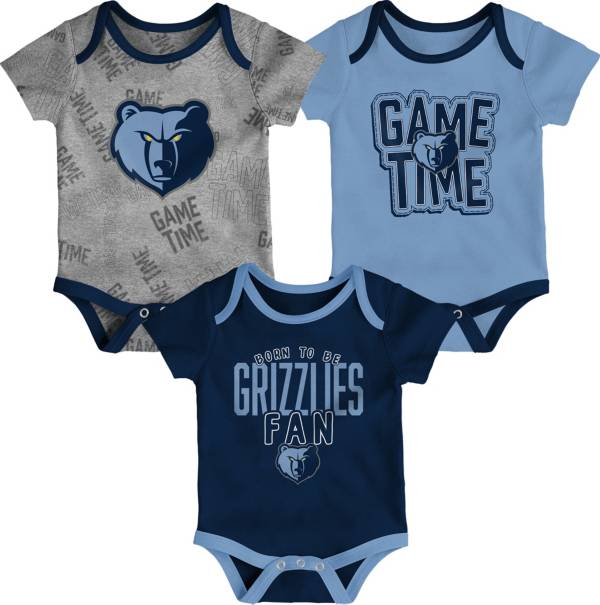 Outerstuff Infant Memphis Grizzlies 3-Piece Creeper Set product image
