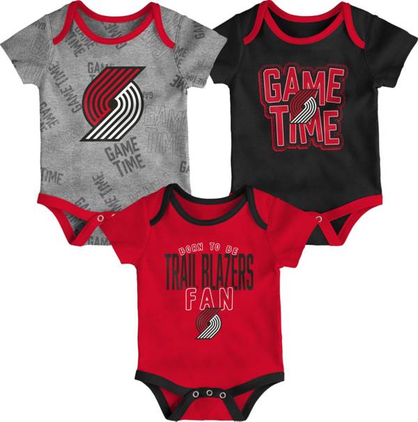 Outerstuff Infant Portland Trail Blazers 3-Piece Creeper Set product image